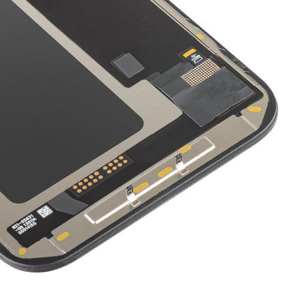 JK érintőképernyős kijelző Apple iPhone 17 Pro Max-hoz, kerettel, LCD In-Cell IC mozgatható verzió, fekete
