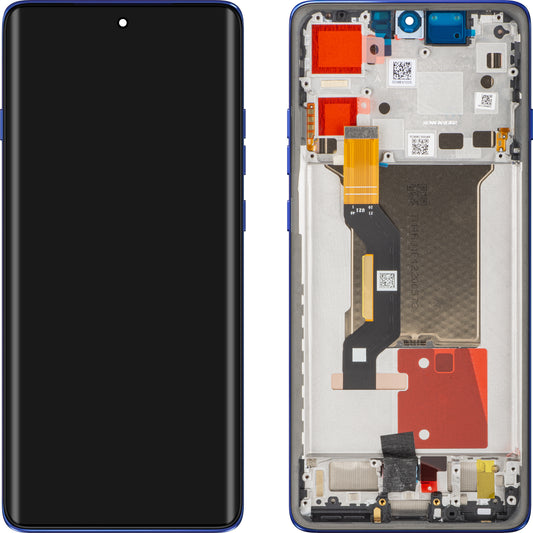 Motorola Edge 60 Pro érintőképernyős kijelző kerettel, kék (Dazzling Blue), Service Pack 5D68C30046