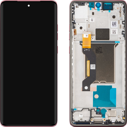 Motorola Edge 60 Fusion érintőképernyős kijelző, kerettel, Rózsaszín (Pantone Zephyr), Service Pack 5D68C29880