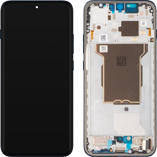 Motorola Edge 70 Pro érintőképernyős kijelző, kerettel, tengerészkék (Pantone Titan), Service Pack 5D68C32420