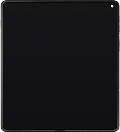Motorola Razr Fold érintőképernyős kijelző, kerettel, belső alatti, fekete (Pantone Blackened Blue) Service Pack 5D68C32444