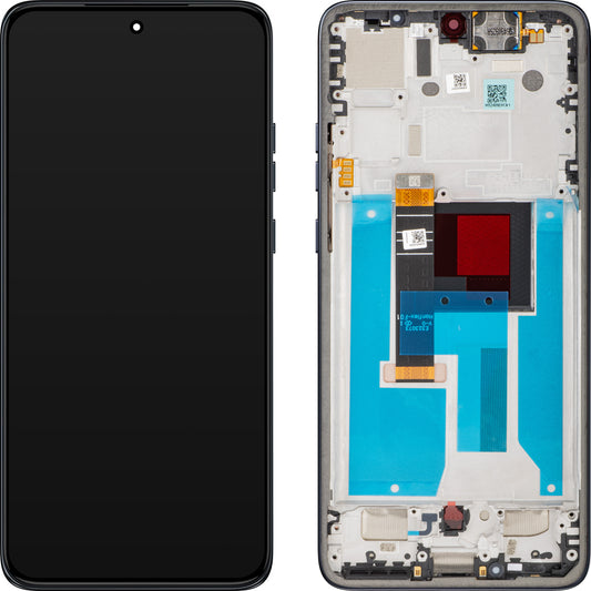 Motorola Edge 50 Neo érintőképernyős kijelző, kerettel, szürke (Grisaille), újrazárva 5D68C28683