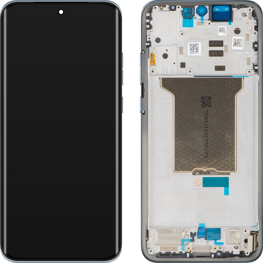 Motorola Edge 70 Fusion+ / Edge 70 Fusion Touchscreen Display with Frame, Blue (Pantone Country Air), Service Pack 5D68C32063