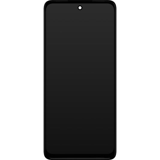 Motorola Moto Moto Moto G62 5G érintőképernyős kijelző, kerettel, fekete, szervizcsomag 5D68C20934