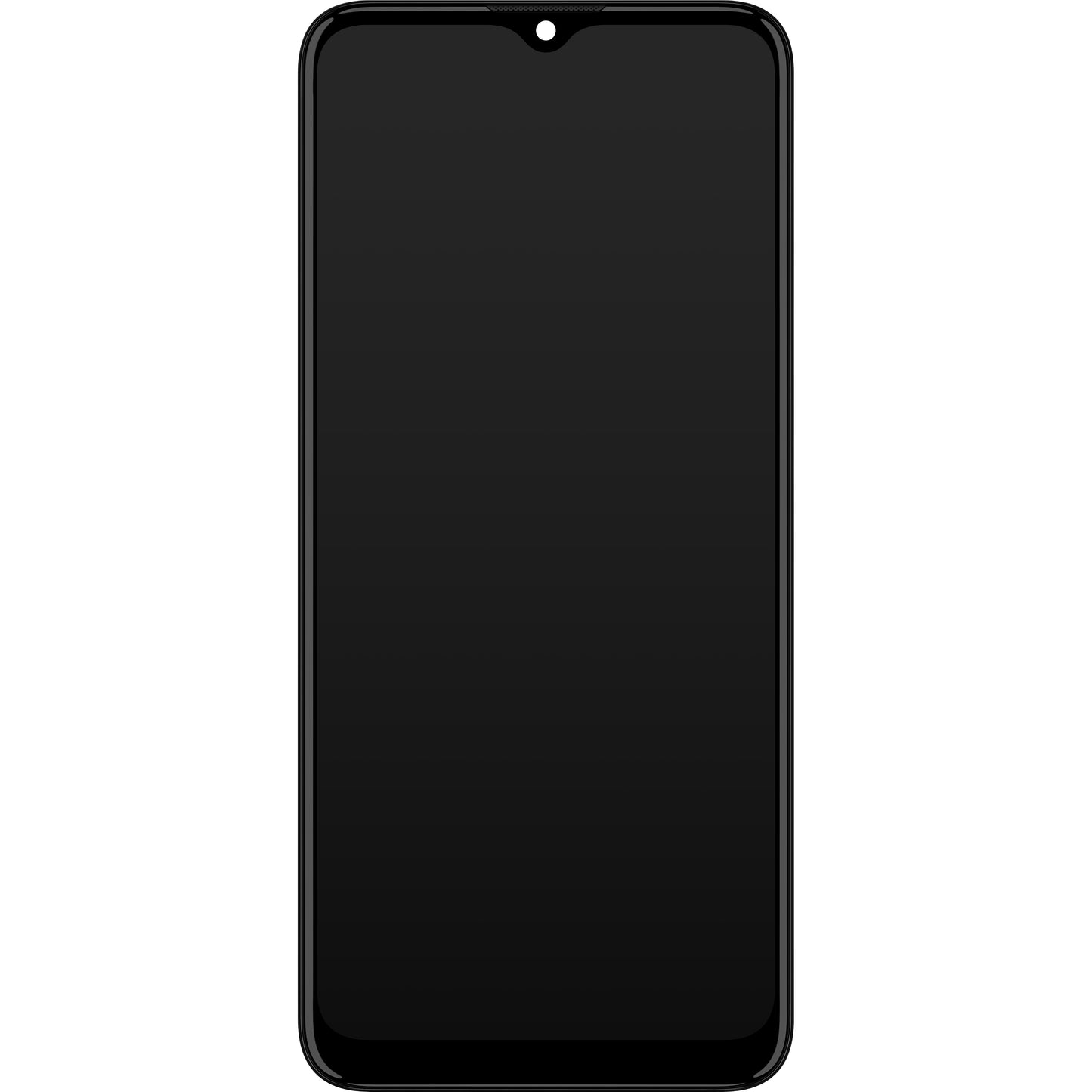 Motorola Moto E20 érintőképernyős kijelző, kerettel, fekete, csere 5D68C19457