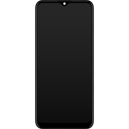 Motorola Moto E20 érintőképernyős kijelző, kerettel, fekete, csere 5D68C19457