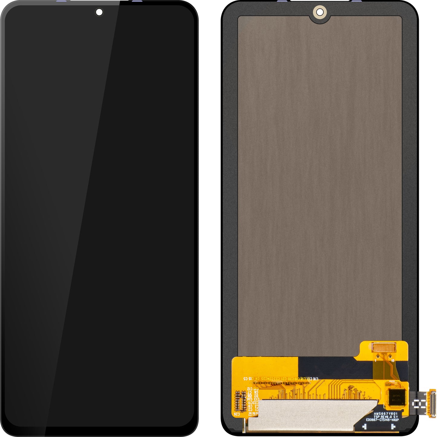 MP érintőképernyős kijelző, kompatibilis a Xiaomi Poco X4 Pro 5G / Redmi Note 10 Pro / Note 10 Pro Max / Note 11 Pro / Note 11 Pro 5G / Note 12 Pro 4G készülékekkel, OLED verzió