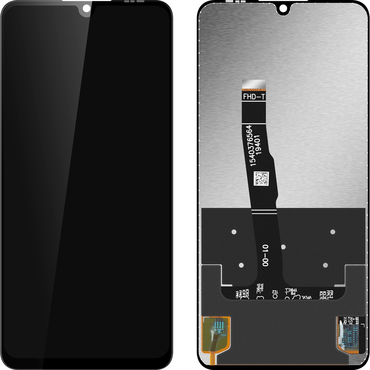 MP érintőképernyős kijelző kompatibilis a Huawei P30 lite / P30 lite New Edition / nova 4e készülékkel