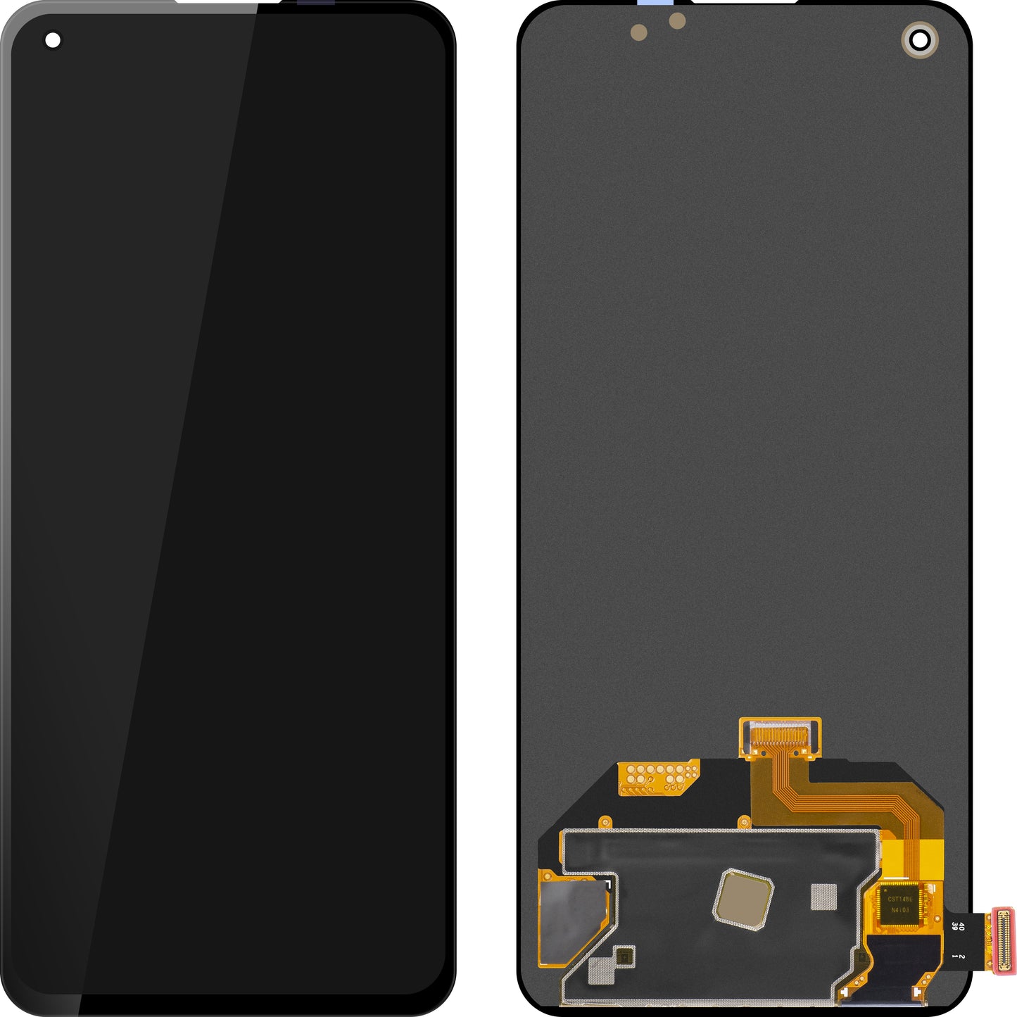 OLED verziós MP érintőképernyős kijelző, kompatibilis a Realme GT Masterrel