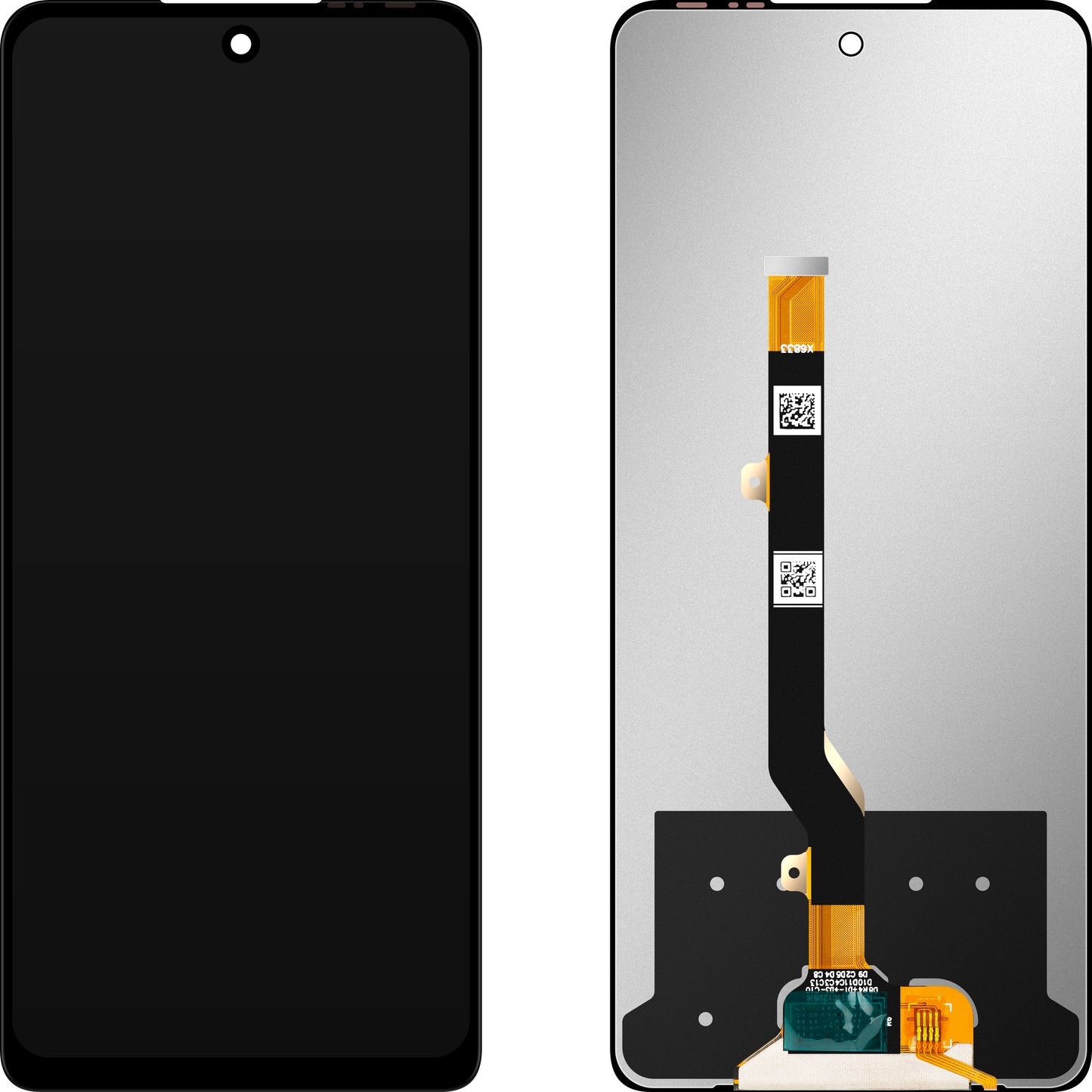 MP érintőképernyős kijelző kompatibilis a Tecno Camon 17P / Camon 18 / Camon 18 P / Camon 18T / Camon 19 Neo / Spark 8 Pro készülékekkel.