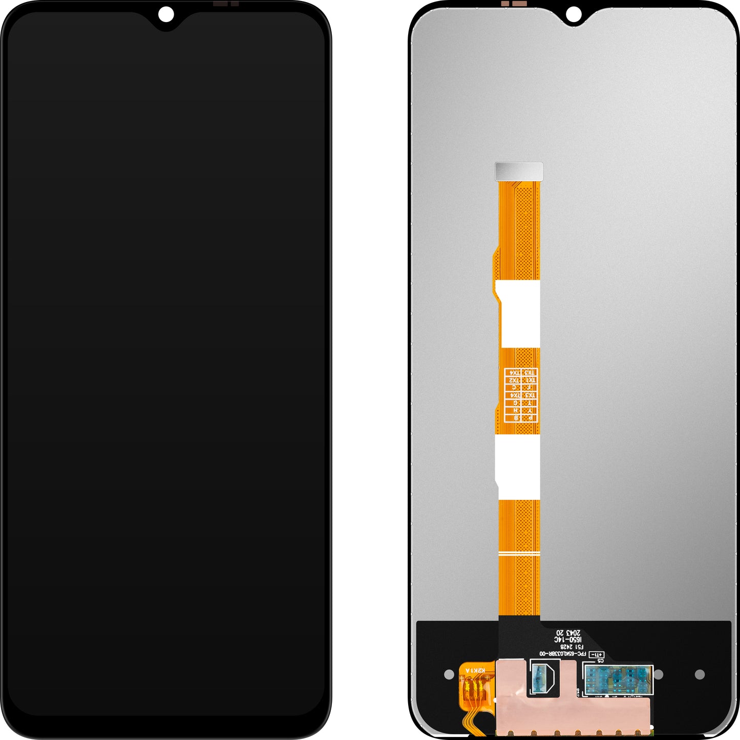 MP érintőképernyős kijelző kompatibilis a vivo iQOO U1x / Y20 / Y20 (2021) / Y20i / Y20s / Y20s [G] / Y30g készülékekkel