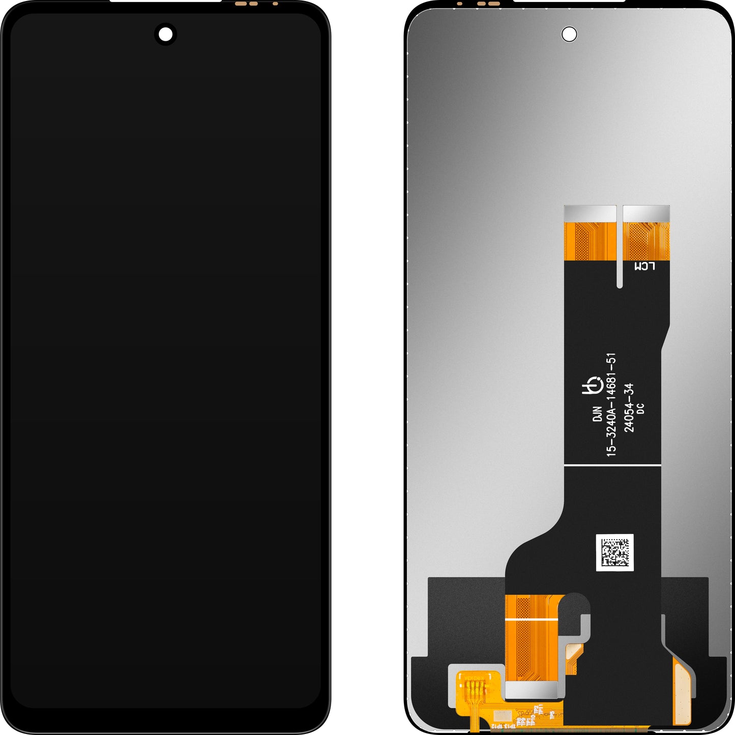 MP érintőképernyős kijelző kompatibilis a ZTE Blade A75 5G-vel