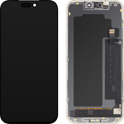 MP érintőképernyős kijelző kompatibilis az Apple iPhone 17 Pro Max készülékkel, kerettel, OLED FHD IC Movable verzió, fekete