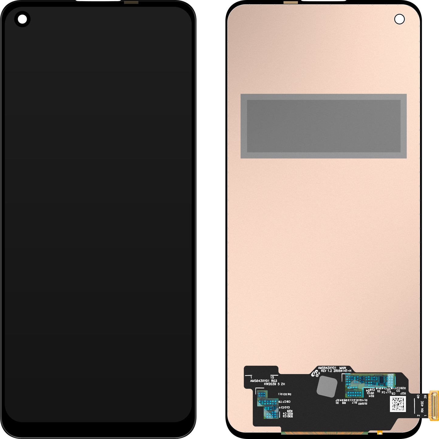 MP Touchscreen Display compatible with Realme 8