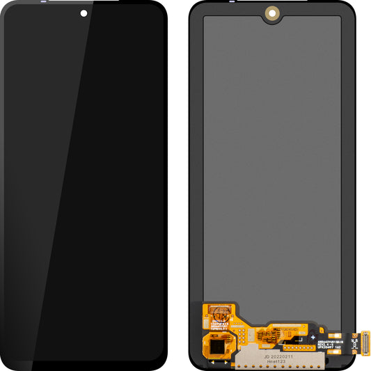 MP érintőképernyős kijelző kompatibilis Xiaomi Poco M5s / Redmi Note 10 / Note 10S készülékekhez, OLED verzió, újrazárva