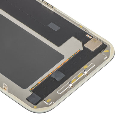 MP érintőképernyős kijelző kompatibilis az Apple iPhone 17 Pro Max készülékkel, kerettel, OLED FHD IC Movable verzió, fekete