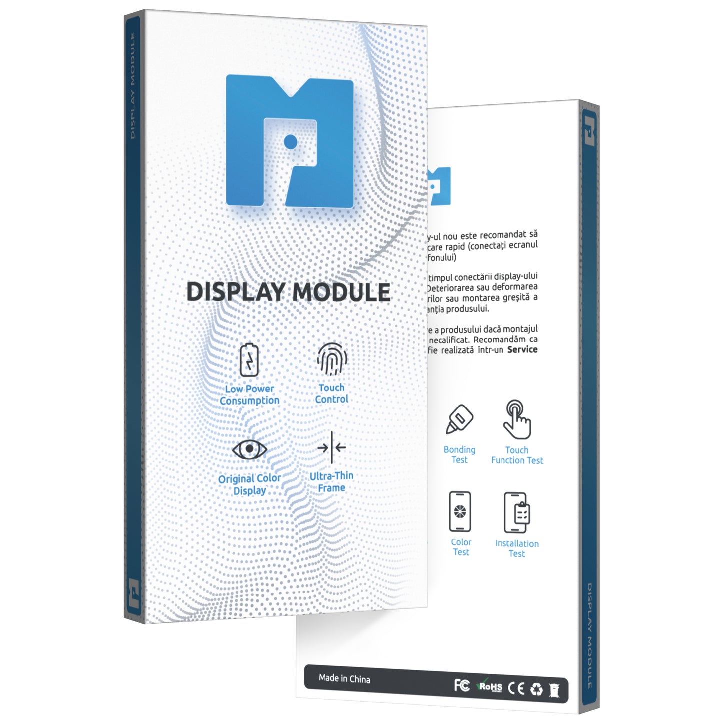 Display Touchscreen MP kompatibilis a Samsung Galaxy A20 A205 készülékkel, kerettel, fekete