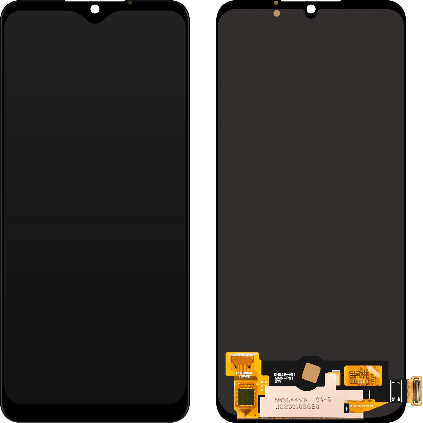 OLED verziós MP érintőképernyős kijelző, kompatibilis az Oppo A91-el