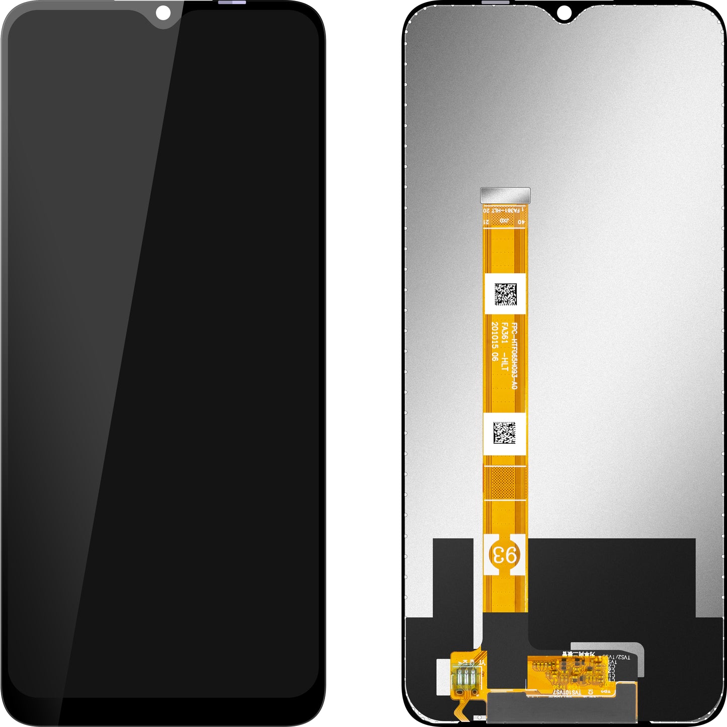 MP érintőképernyős kijelző kompatibilis Oppo A15 / A15s / A16e / A16K / A31 / A35 modellekkel
