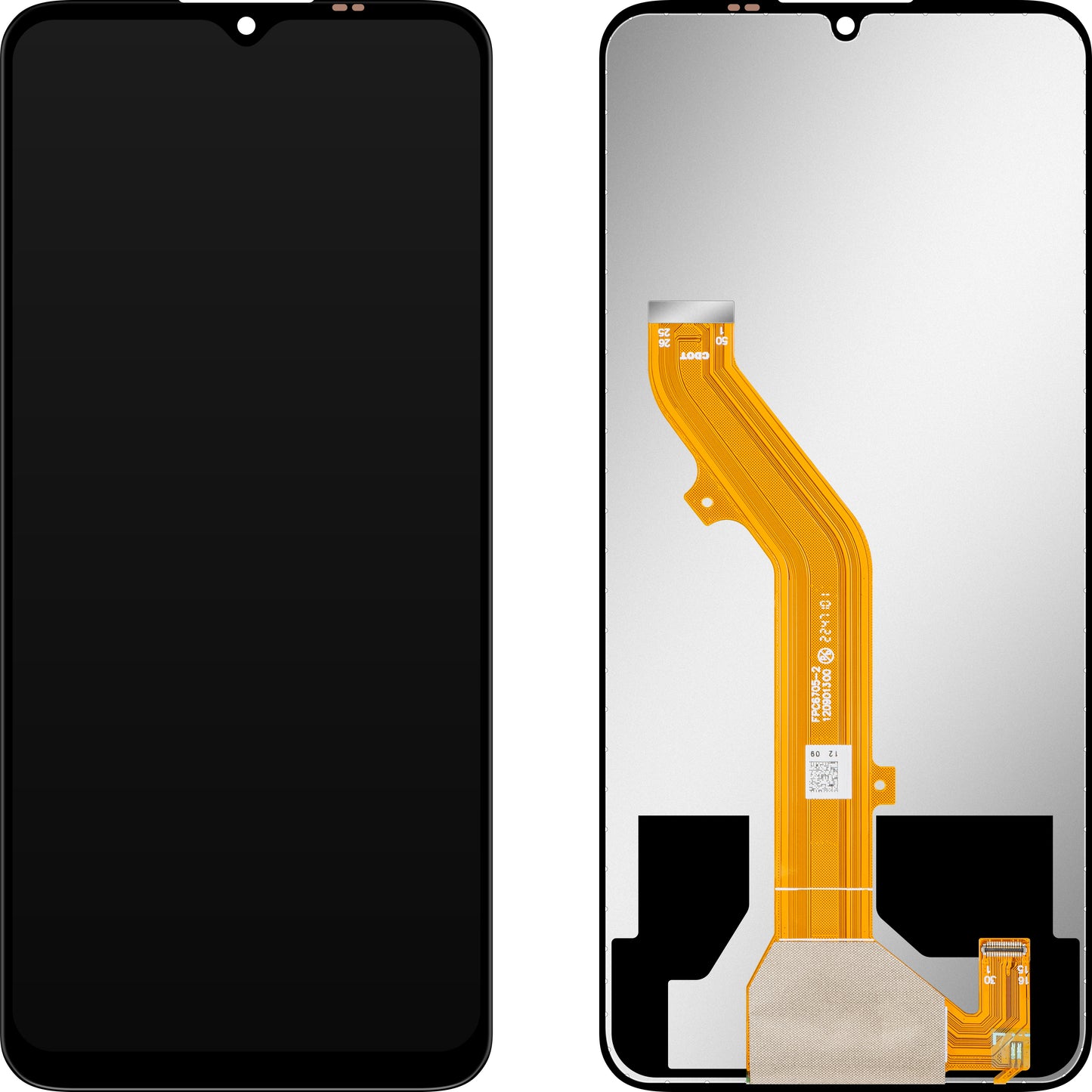 MP érintőképernyős kijelző kompatibilis a TCL 40 SE-vel