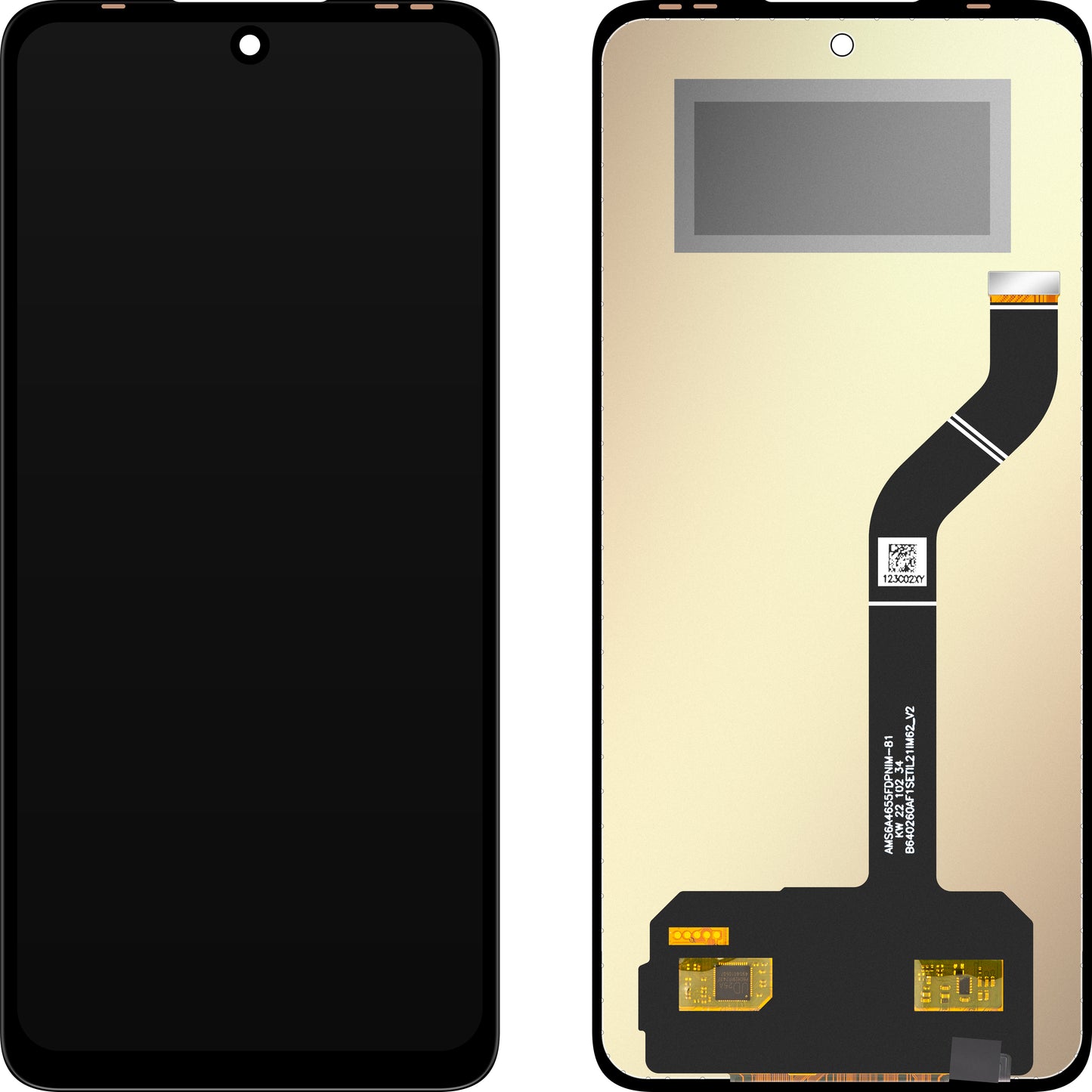 MP érintőképernyős kijelző kompatibilis a Xiaomi 12 Lite-tal