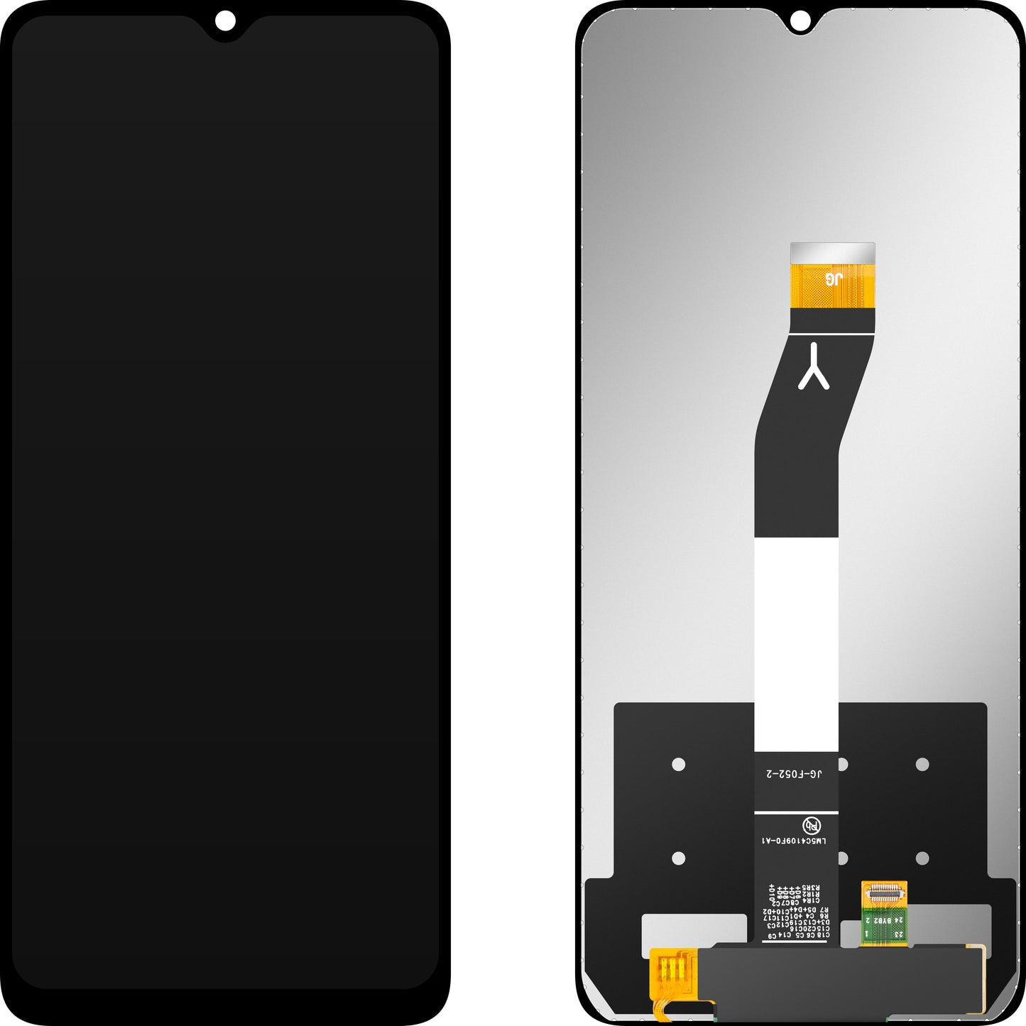 Érintőképernyős MP kijelző kompatibilis a Xiaomi Poco C61 / Redmi A3x / A3 készülékekkel 