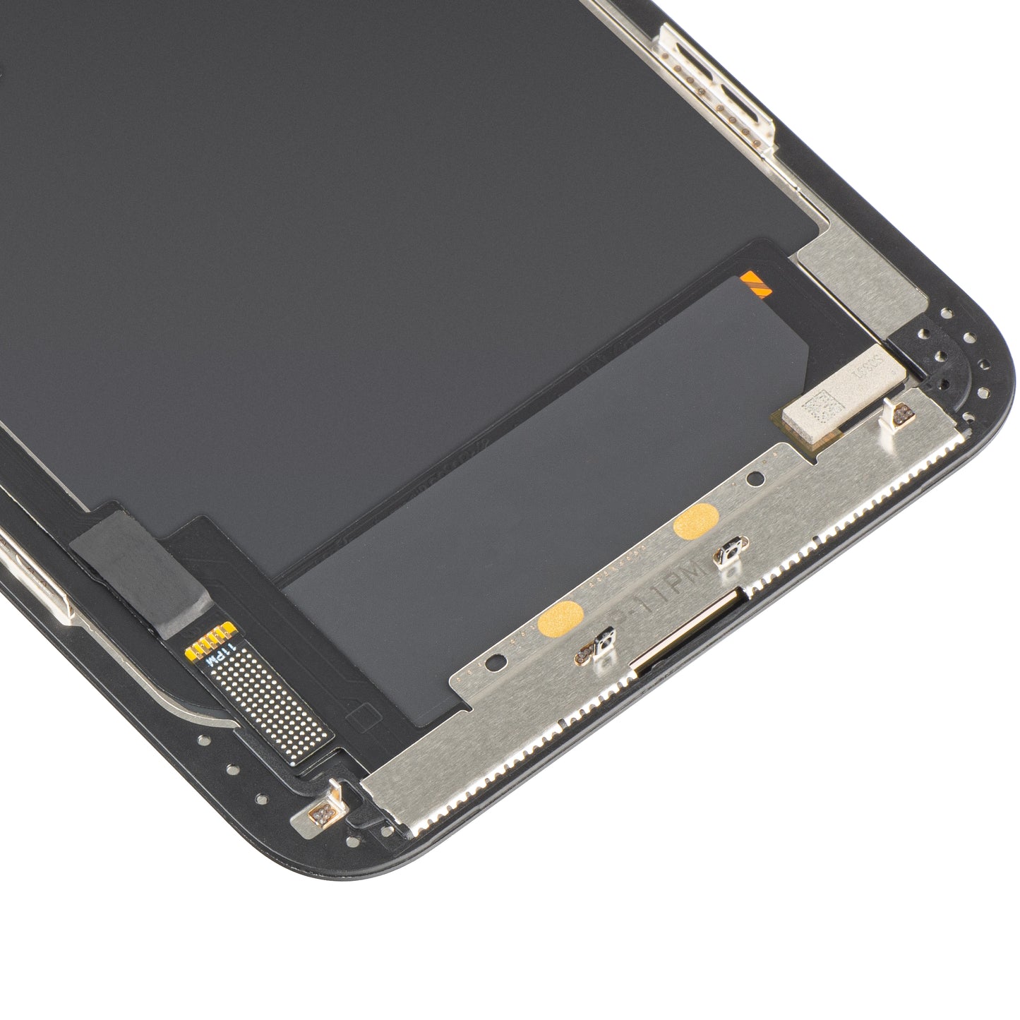 MP érintőképernyős kijelző kompatibilis az Apple iPhone 11 Pro Max készülékkel, kerettel, OLED FHD IC Movable verzió, fekete