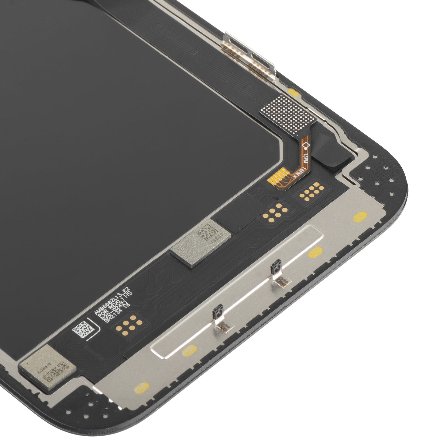 MP Touchscreen Display compatible with Apple iPhone 13 Pro Max, with Frame, Soft OLED IC Movable 120Hz FHD Version, Black