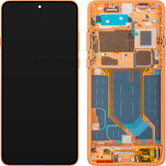 Oppo Find X9 Ultra érintőképernyős kijelző, kerettel, narancssárga (Canyon Orange), Service Pack 621029000921