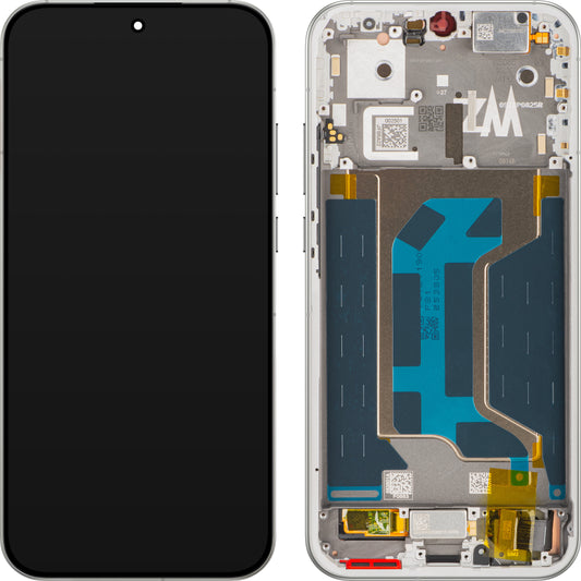 Kijelző érintőképernyővel Realme GT 8 Pro, kerettel, Fehér (Diary White), Service Pack 621029000683