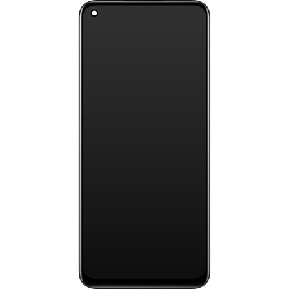 Realme 8 Touchscreen Display, with Frame, Black, Swap 4906919