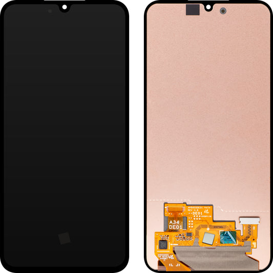 Samsung Galaxy A34 A346 érintőképernyős kijelző, újracímkézett GH82-31235A