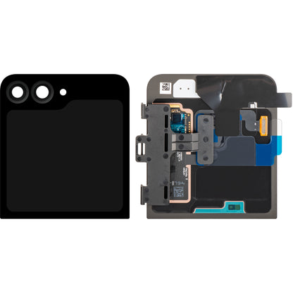 Samsung Galaxy Z Flip7 FE F761 Display with Touchscreen, Sub Outer, Black, Service Pack GH97-30985A