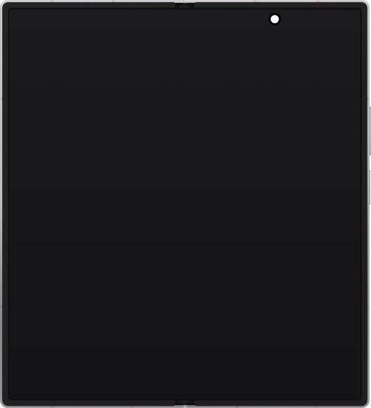Samsung Galaxy Z Fold7 F966 érintőképernyős kijelző, kerettel, belső aljjal, ezüst (Silver Shadow), Service Pack GH82-37548A