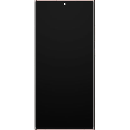 Samsung Galaxy Galaxy Note 20 Ultra 5G N986 / Note 20 Ultra N985 érintőképernyős kijelző kerettel, misztikus bronz, szervizcsomag GH82-31453D 
