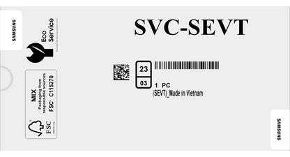 Érintőképernyős kijelző Samsung Galaxy Z Flip4 F721, Sub Outer, Blue (Bespoke), szervizcsomag GH97-27947E