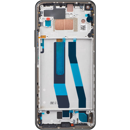 Xiaomi 11 Lite 5G NE érintőképernyős kijelző, kerettel, Fekete (Truffle Black), Újrapecsételt 5600030K9D00