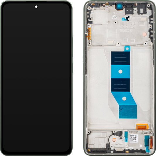 Xiaomi Poco M7 Pro 5G érintőképernyős kijelző, kerettel, Zöld (Olive Twilight), Service Pack 5600060O17P00
