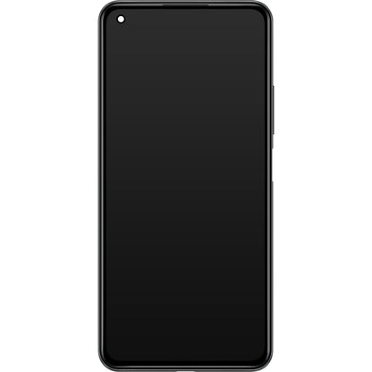 Xiaomi 11 Lite 5G NE érintőképernyős kijelző, kerettel, Fekete (Truffle Black), Újrapecsételt 5600030K9D00