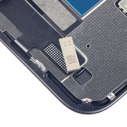 ZY érintőképernyő kijelző Apple iPhone 11 készülékhez, kerettel, LCD In-Cell IC mozgatható, Fekete 