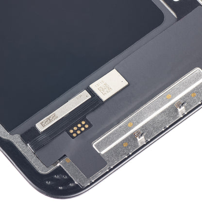 ZY érintőképernyő kijelző Apple iPhone 14 készülékhez, kerettel, LCD In-Cell IC mozgatható, Fekete 