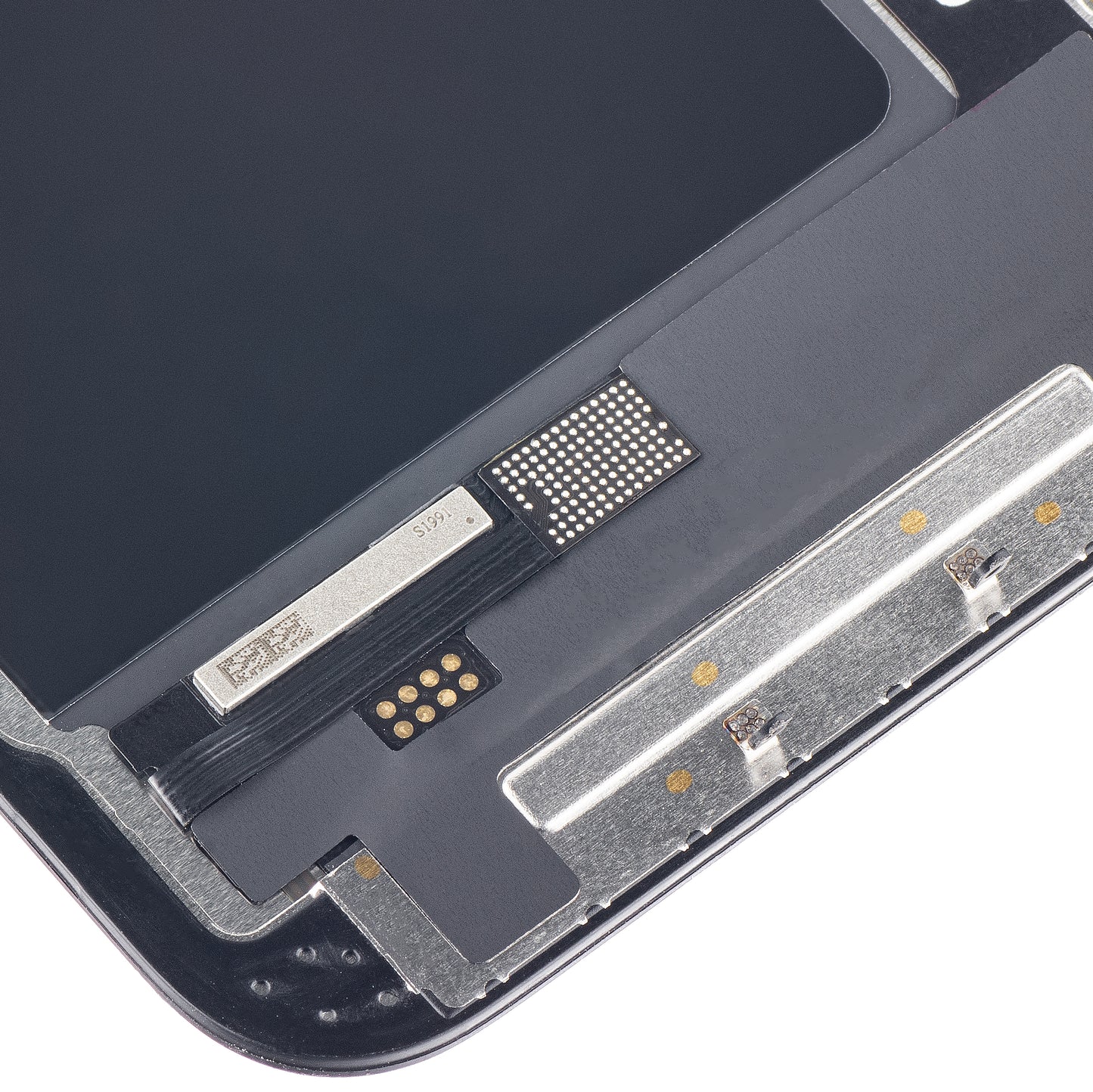 ZY érintőképernyő kijelző Apple iPhone 14 készülékhez, kerettel, LCD In-Cell IC mozgatható, Fekete 