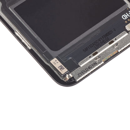ZY érintőképernyő kijelző Apple iPhone 11 Pro készülékhez, kerettel, In-Cell IC mozgatható LCD verzió, Fekete 