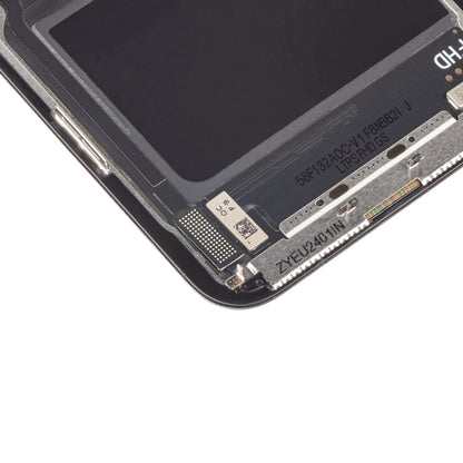 ZY érintőképernyő kijelző Apple iPhone 11 Pro készülékhez, kerettel, In-Cell IC mozgatható LCD verzió, Fekete 