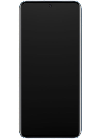 Samsung Galaxy S20 5G G981 / S20 G980 kijelző érintőképernyővel, kerettel, kék, Service Pack GH82-22131D