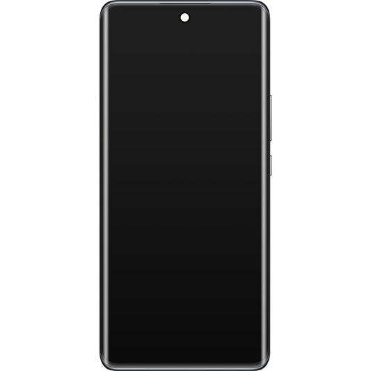 Érintőképernyős kijelző Huawei nova 9, kerettel és akkumulátorral, fekete, szervizcsomag 02354NUJ