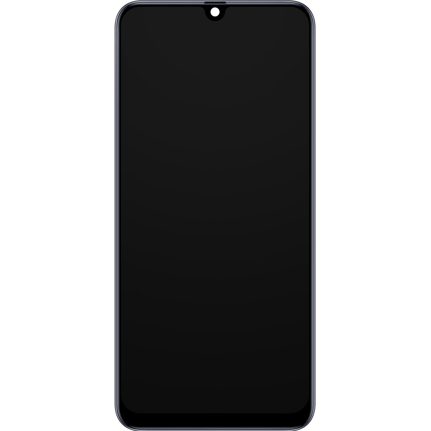 Touchscreen Display Samsung Galaxy M31 M315, with Frame, Black, Service Pack GH82-22405A