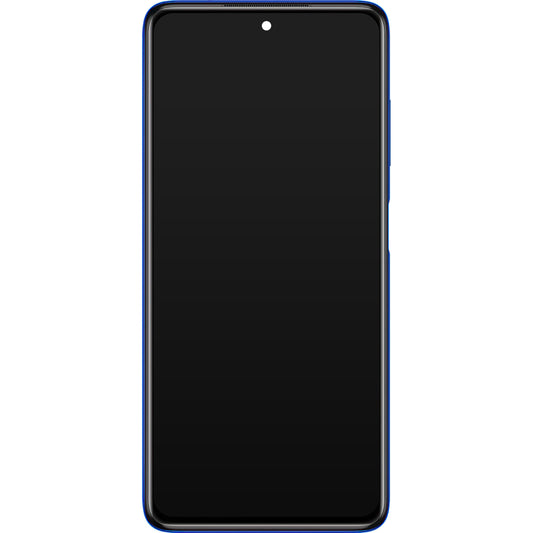 Xiaomi Poco X3 Pro érintőképernyős kijelző, kerettel, kék, Service Pack 560003J20S00