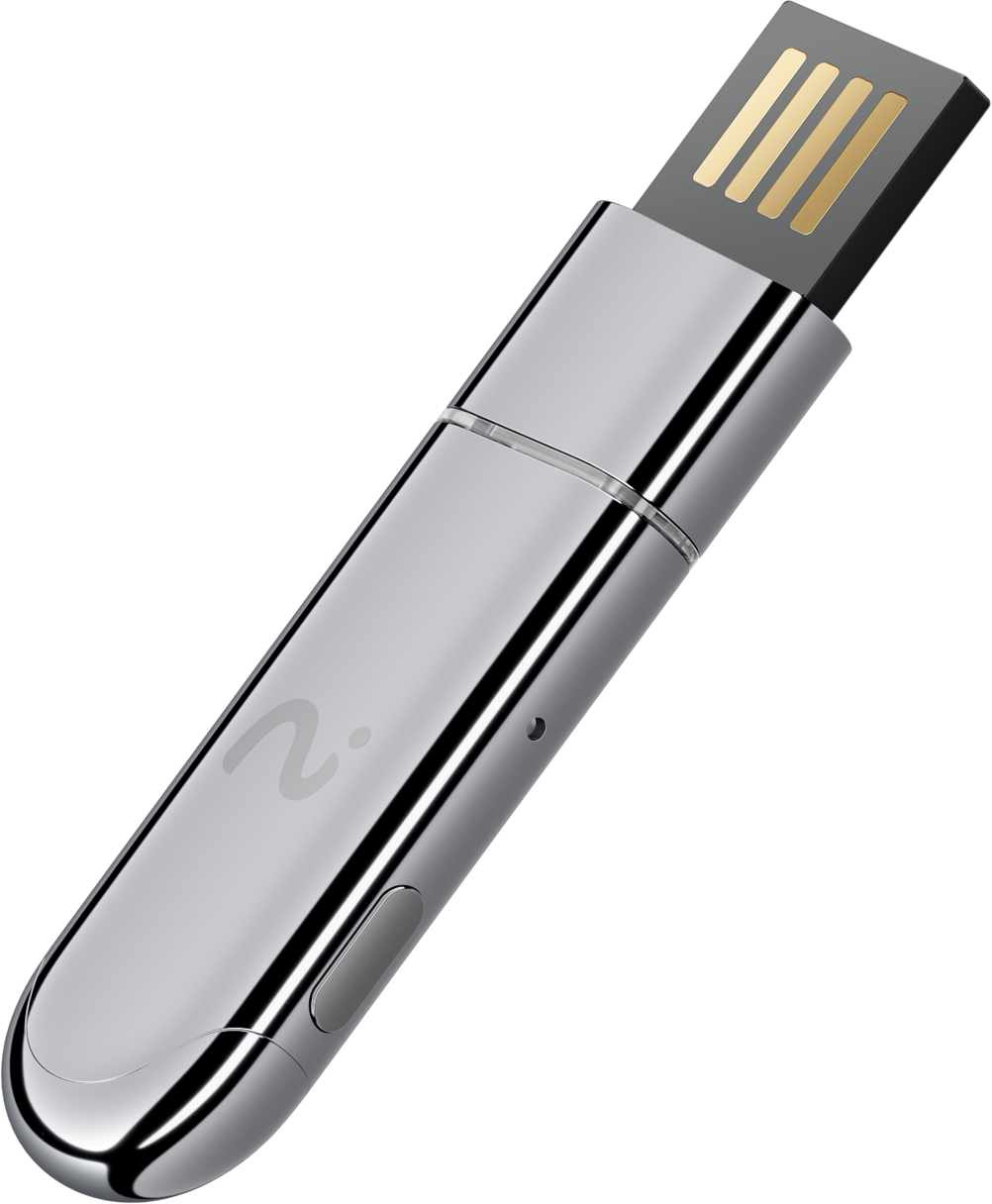Viaim NoteKit AI felvevő dongle, USB-C / USB-A, szürke