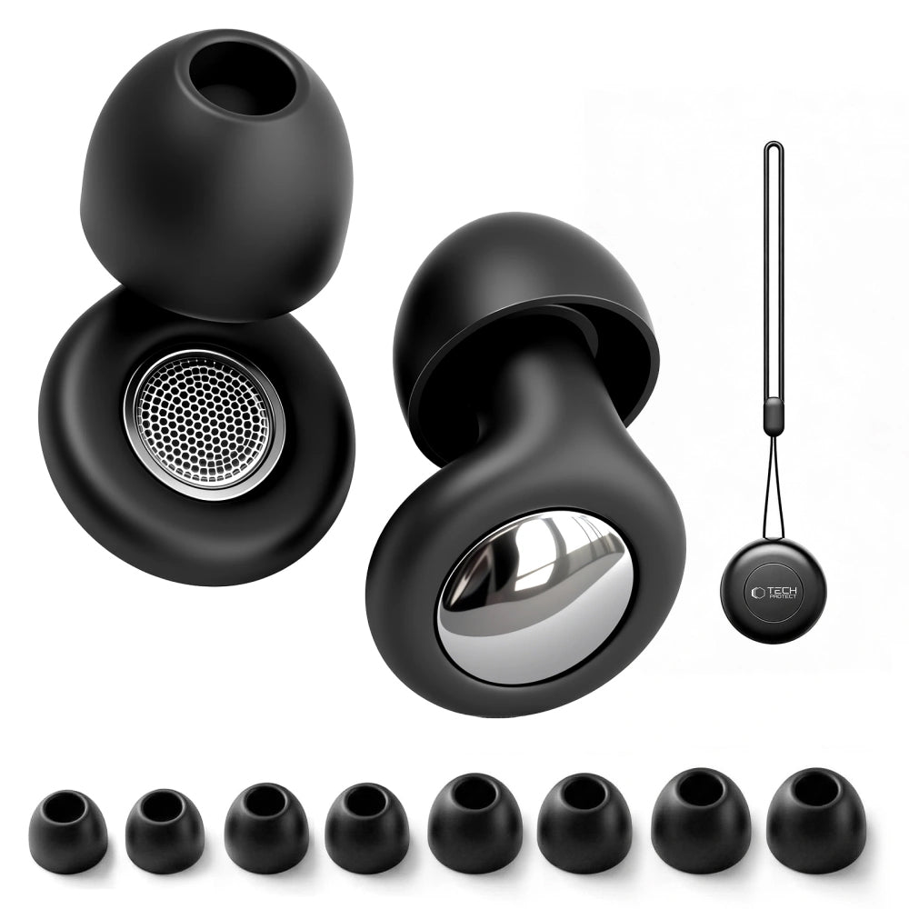 Tech-Protect QuietFit Füldugók, Fekete
